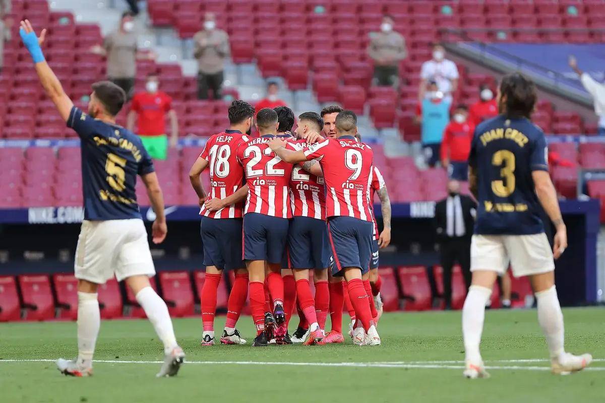 包含马竞主场逼平对手，继续保持不败纪录的词条