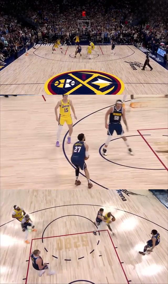 湖人击败掘金，詹姆斯二双表现助球队成功的简单介绍